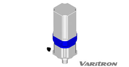 Replace the black stopper back to the mounting side of planetary gearbox.