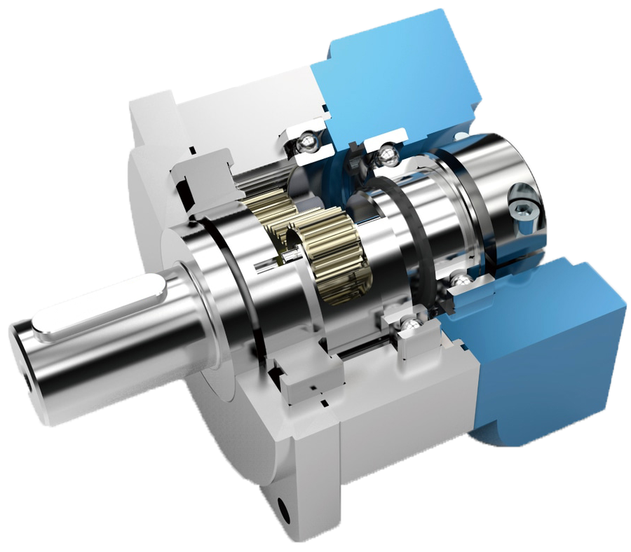 inside planetary gearbox